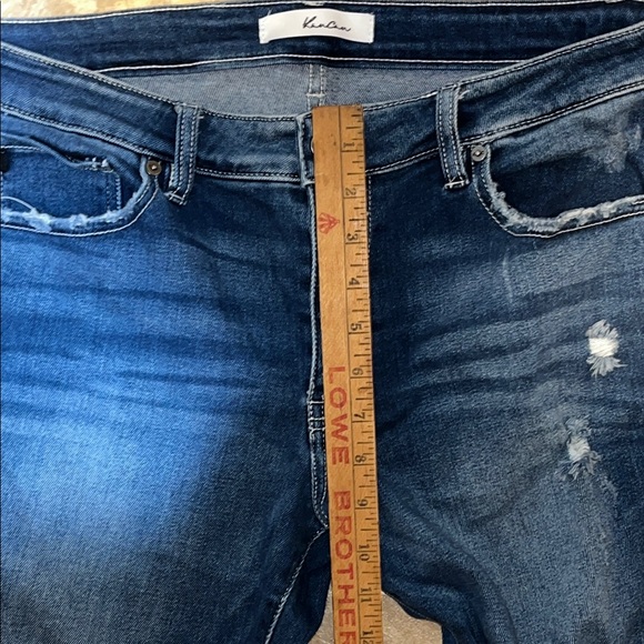 KanCan Dark Blue Ankle Jeans - Picture 15 of 16